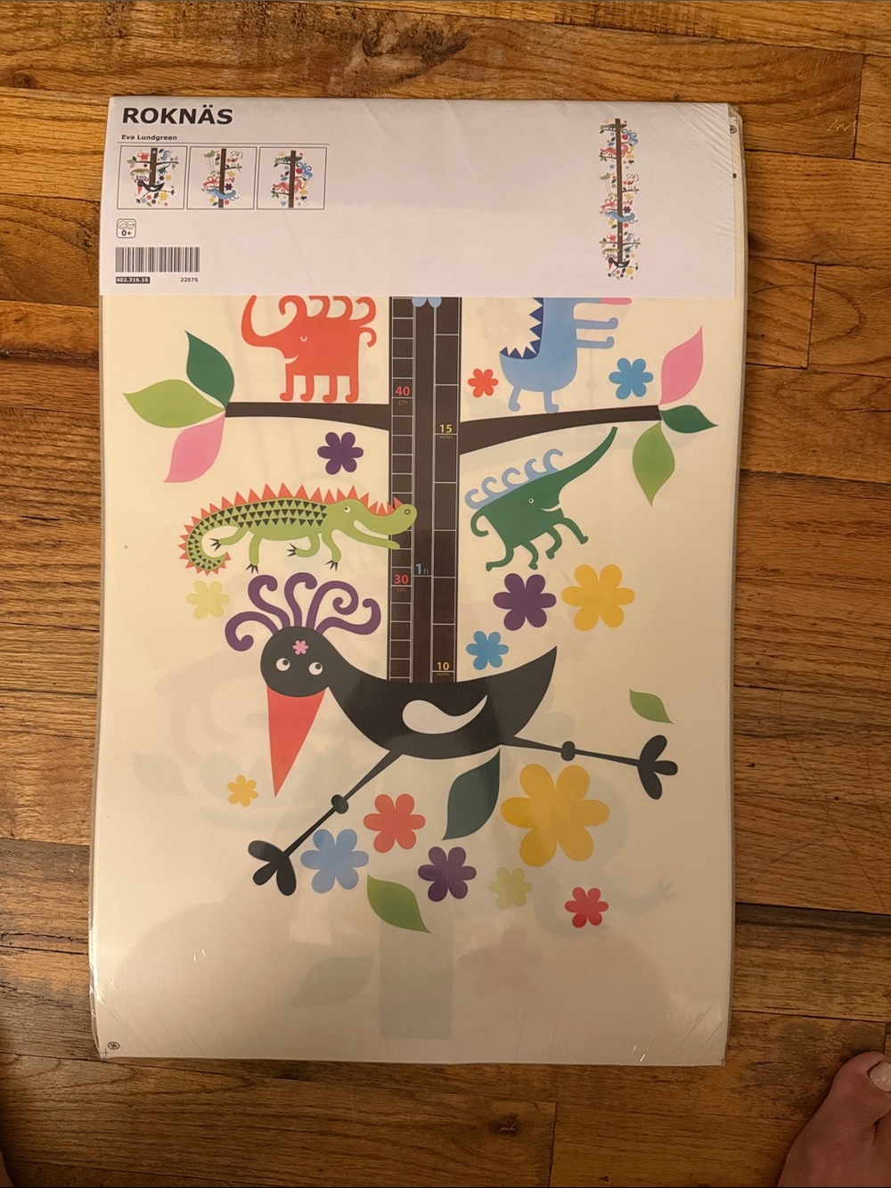 IKEA wall growth chart